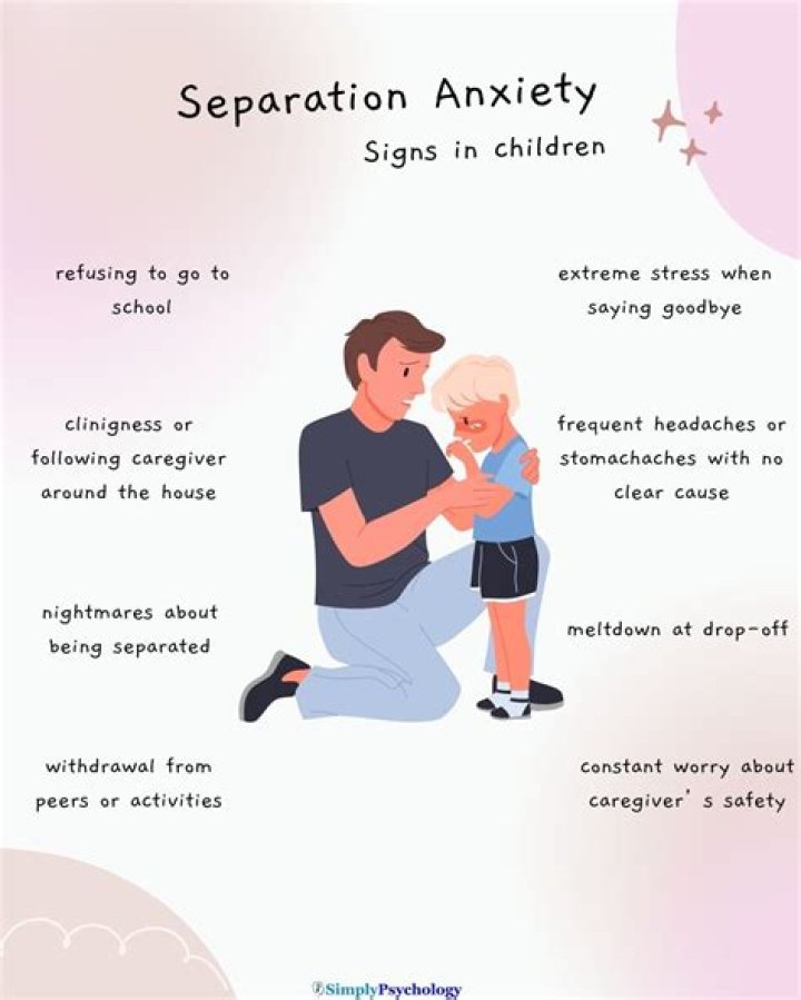 What causes separation anxiety in toddlers?