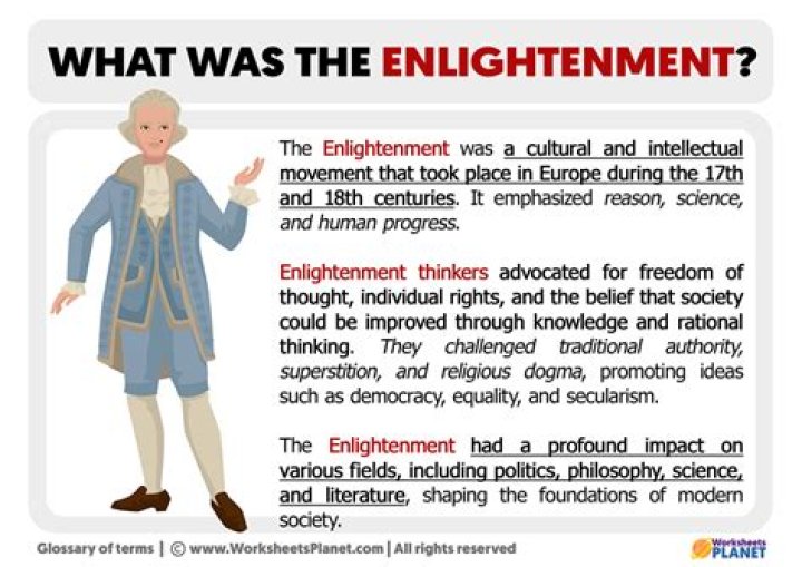 What does being enlightened mean?