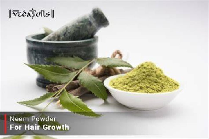 What does neem do for hair?
