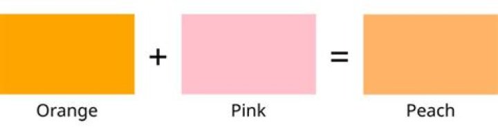 What does pink and orange make?