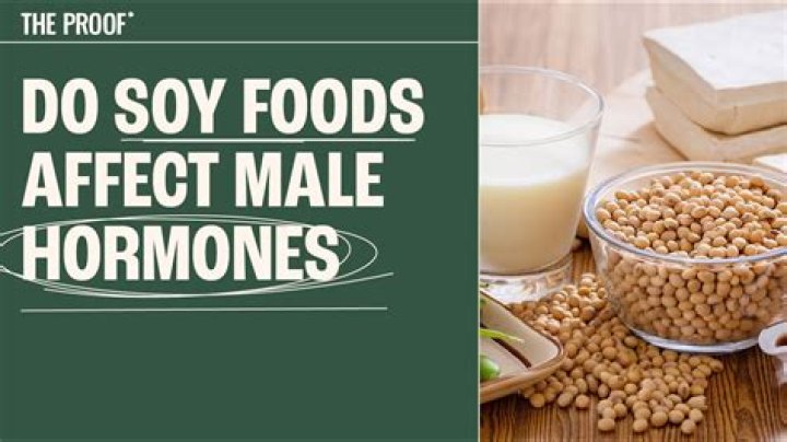 What does soy do to males?
