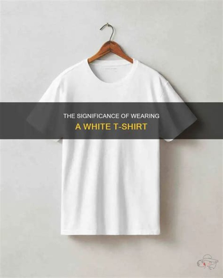 What does wearing white mean?