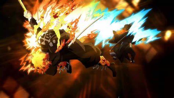 What form is flaming Thunder god?