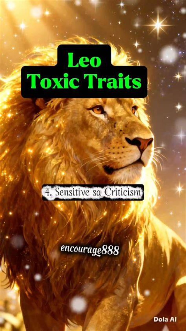 What is a toxic trait for a Leo?