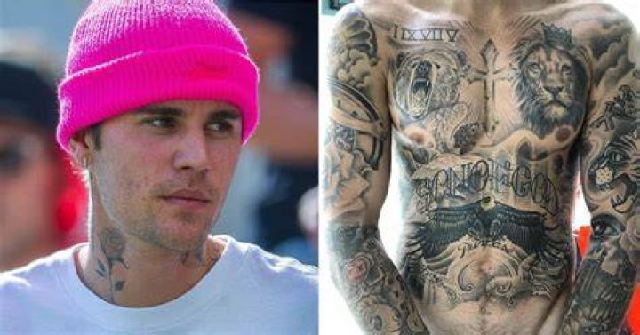 What is Justin Bieber's new tattoo?