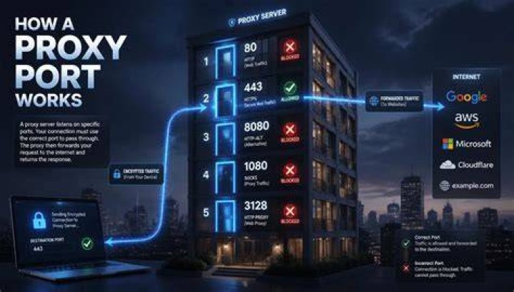What is my proxy port?