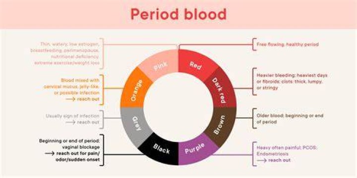 What is period blood made of?