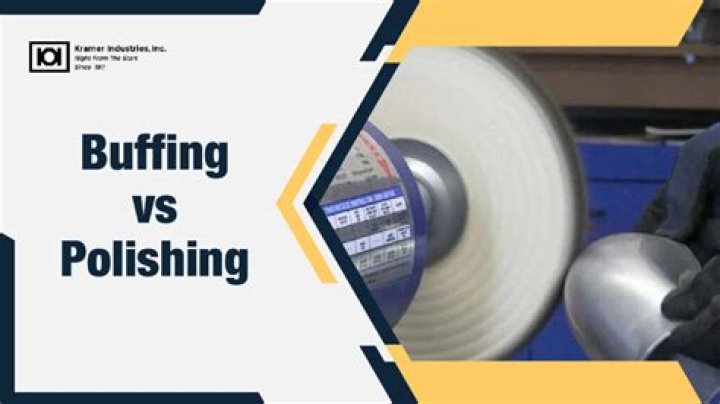 What is super finishing polishing and buffing?