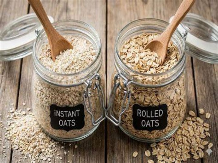 What is the difference between instant oats and rolled oats?
