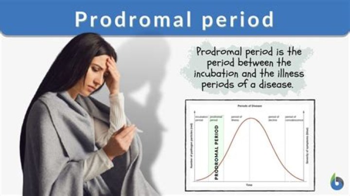 What is the example of prodromal stage?