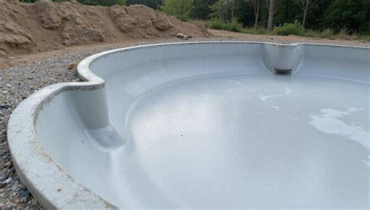 What is the next step after gunite?