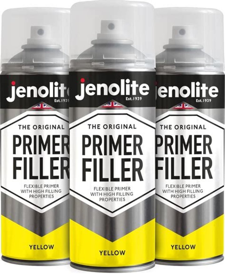 What primer fills scratches?