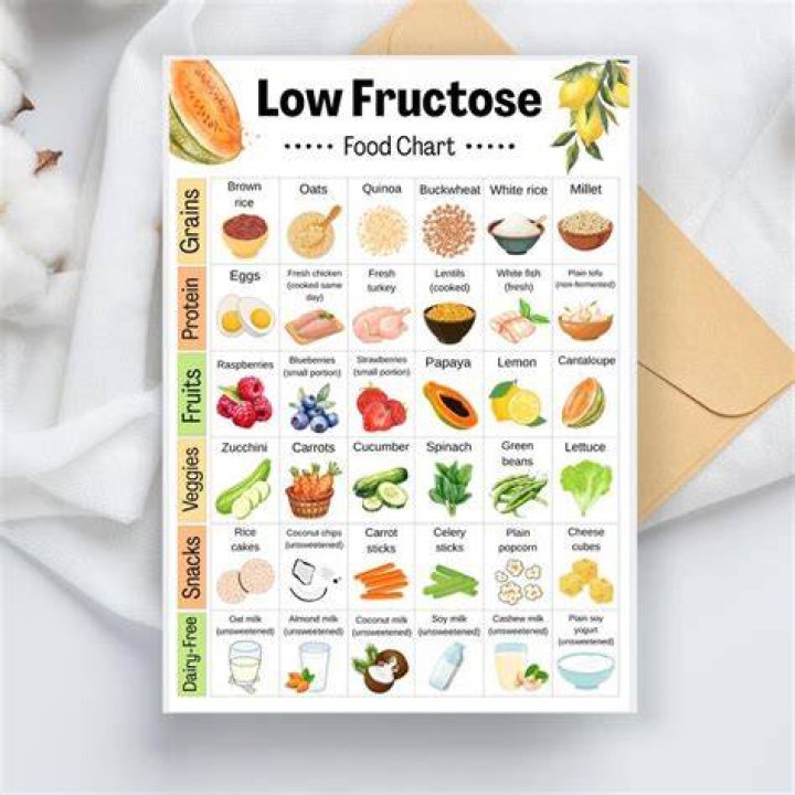 What snacks are fructose free?