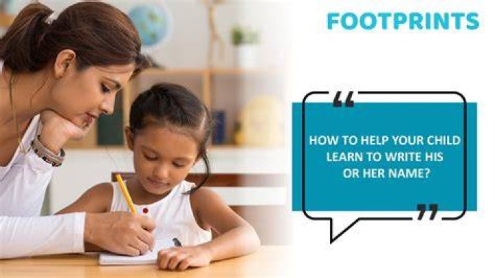 When should my child be able to write their name?