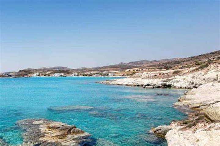 Where is the clearest water in Greece?