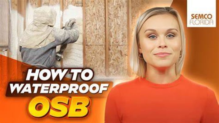 Which side is OSB water resistant?
