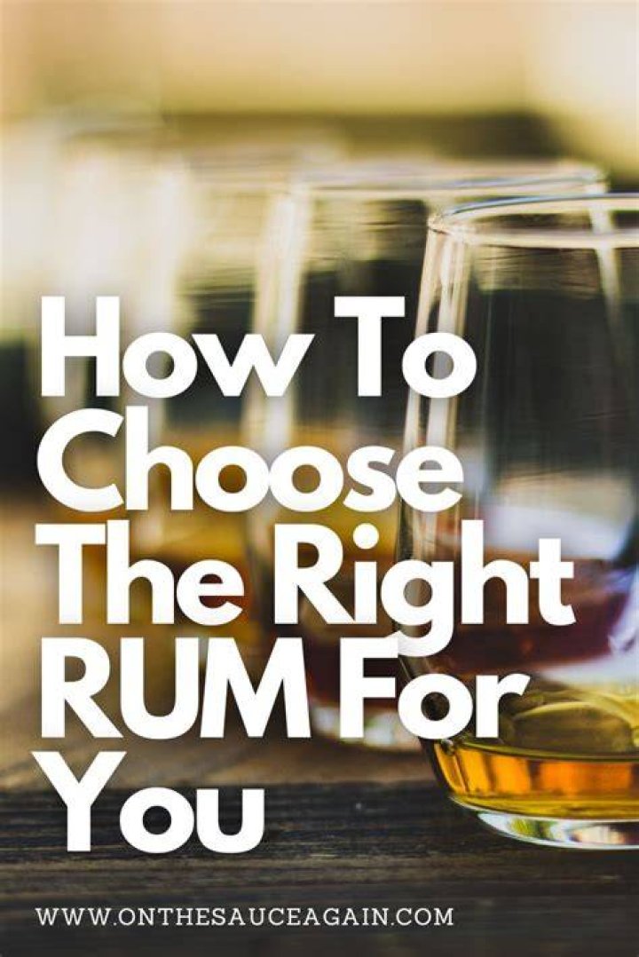 Why is rum good for you?