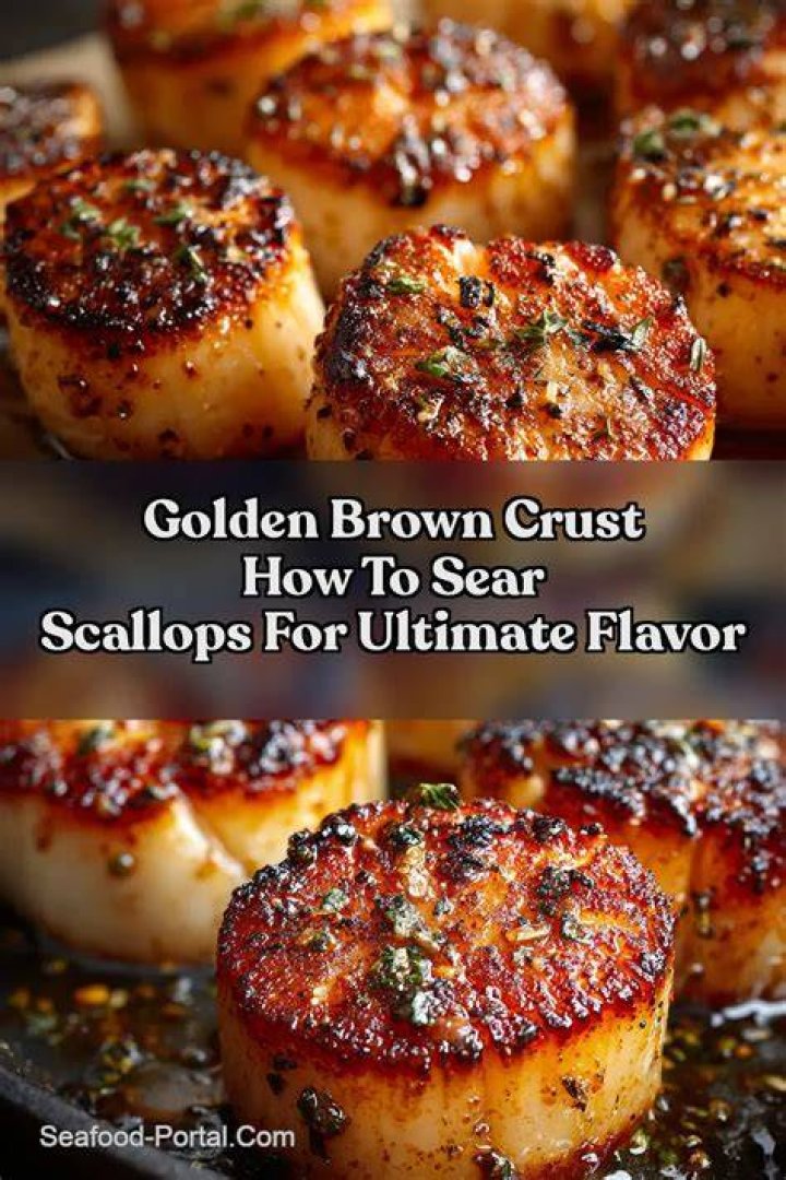 Why won't my scallops sear?